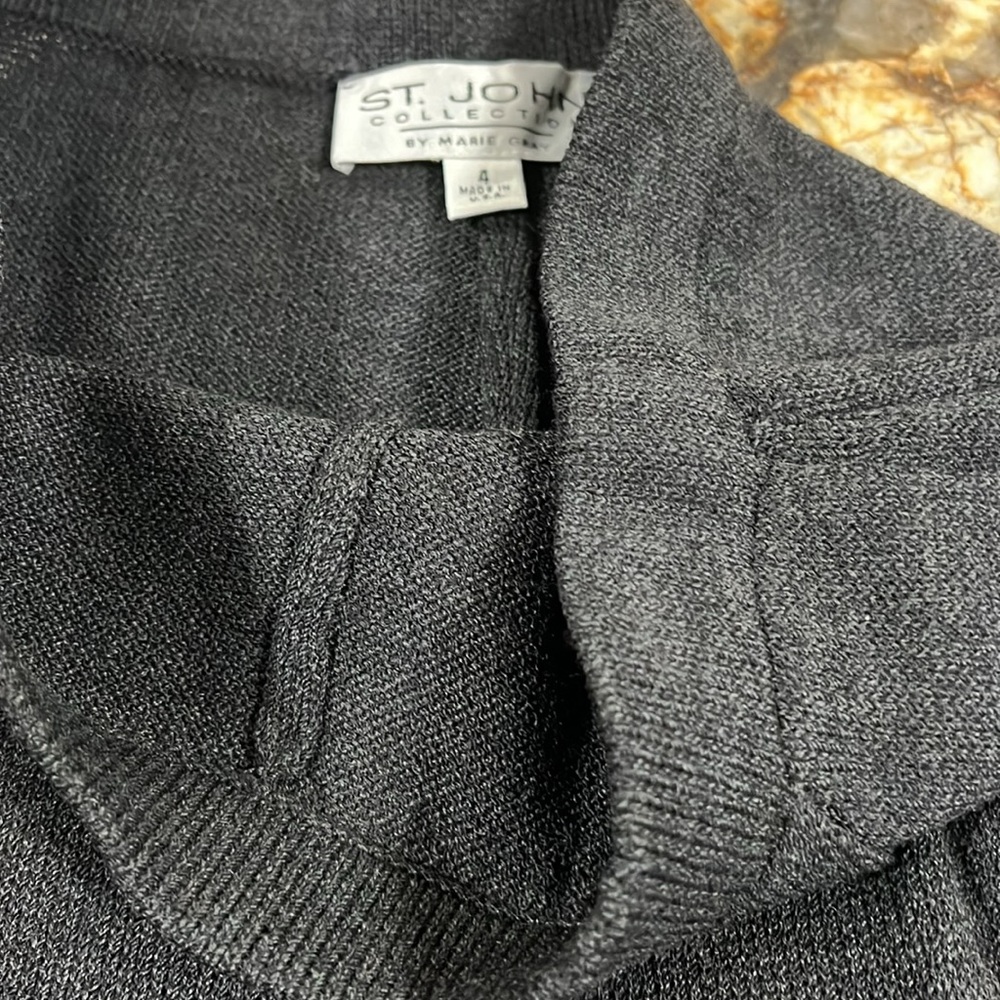 St John pleated knit pants size 4 - Picture 12 of 14